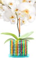 Горшок цветочный  для орхидеи  КОРОНА  ДИАМАНТ (разборная)