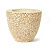 Кашпо Natural trendy wood round